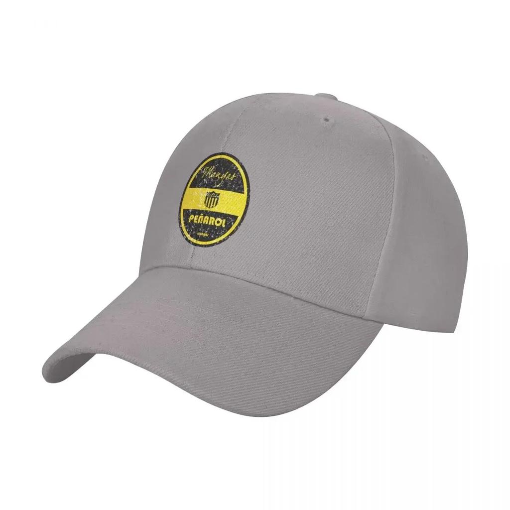 Primera Division - Pe?arol (Distressed) Baseball Cap Kids Hat Big Size Hat Wild Ball Hat Visor Women's Golf Wear Men's