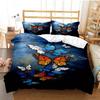 Purple Lavender Butterfly Comfortable Duvet Quilt Cover Pillowcase Bedding Set Children Bedroom Decoration Home Textile
