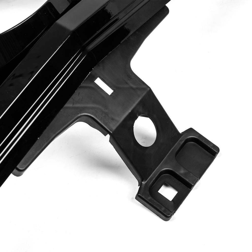 ABS Gloss Black Chrome Front Bumper Grille Fit C-Class Benz W204 C300 C350 08-14