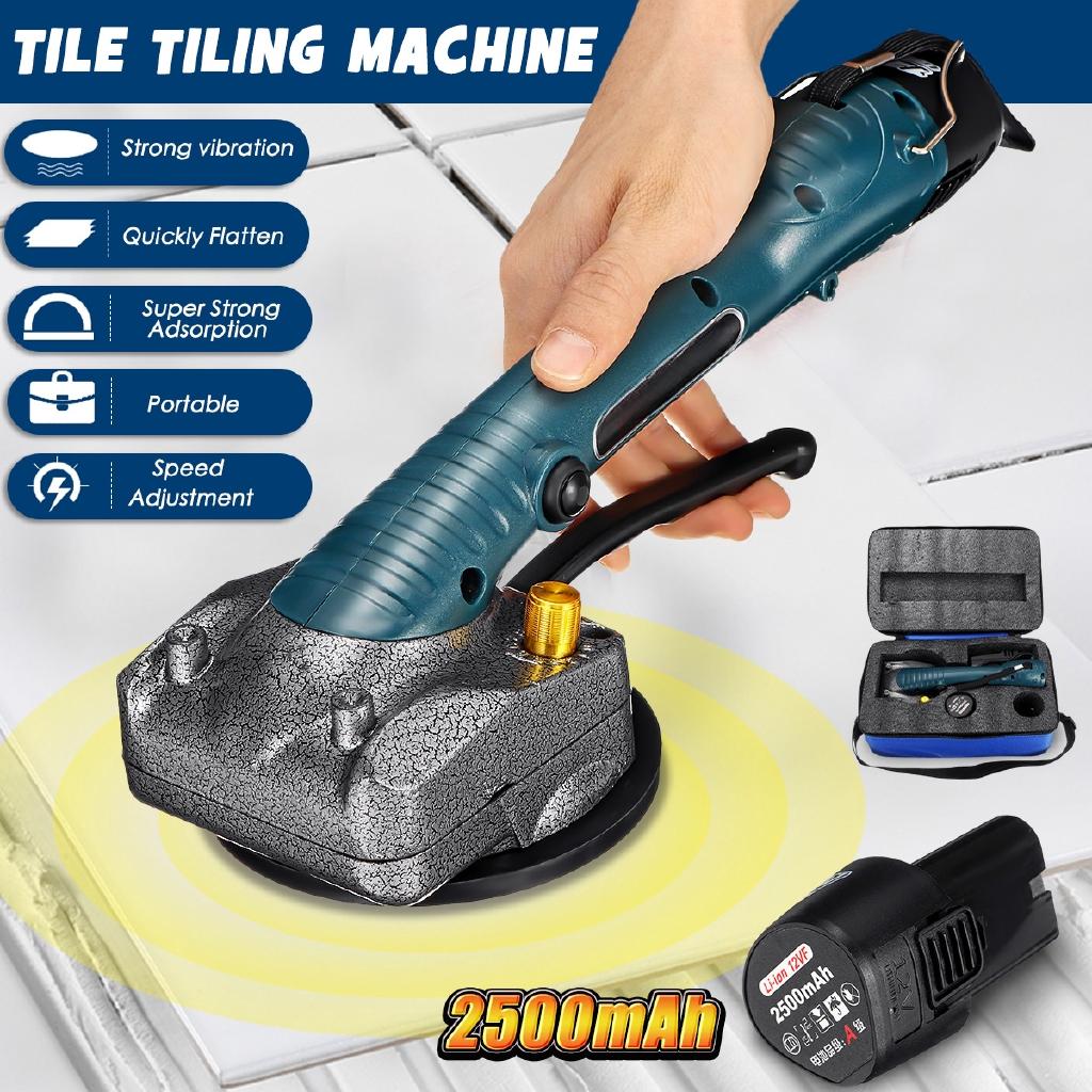 100x100cm Floor Plaster Machine Tile Laying with Automatic Floor Vibrator Leveling Tool For Tiles Portable Tile Vibrator