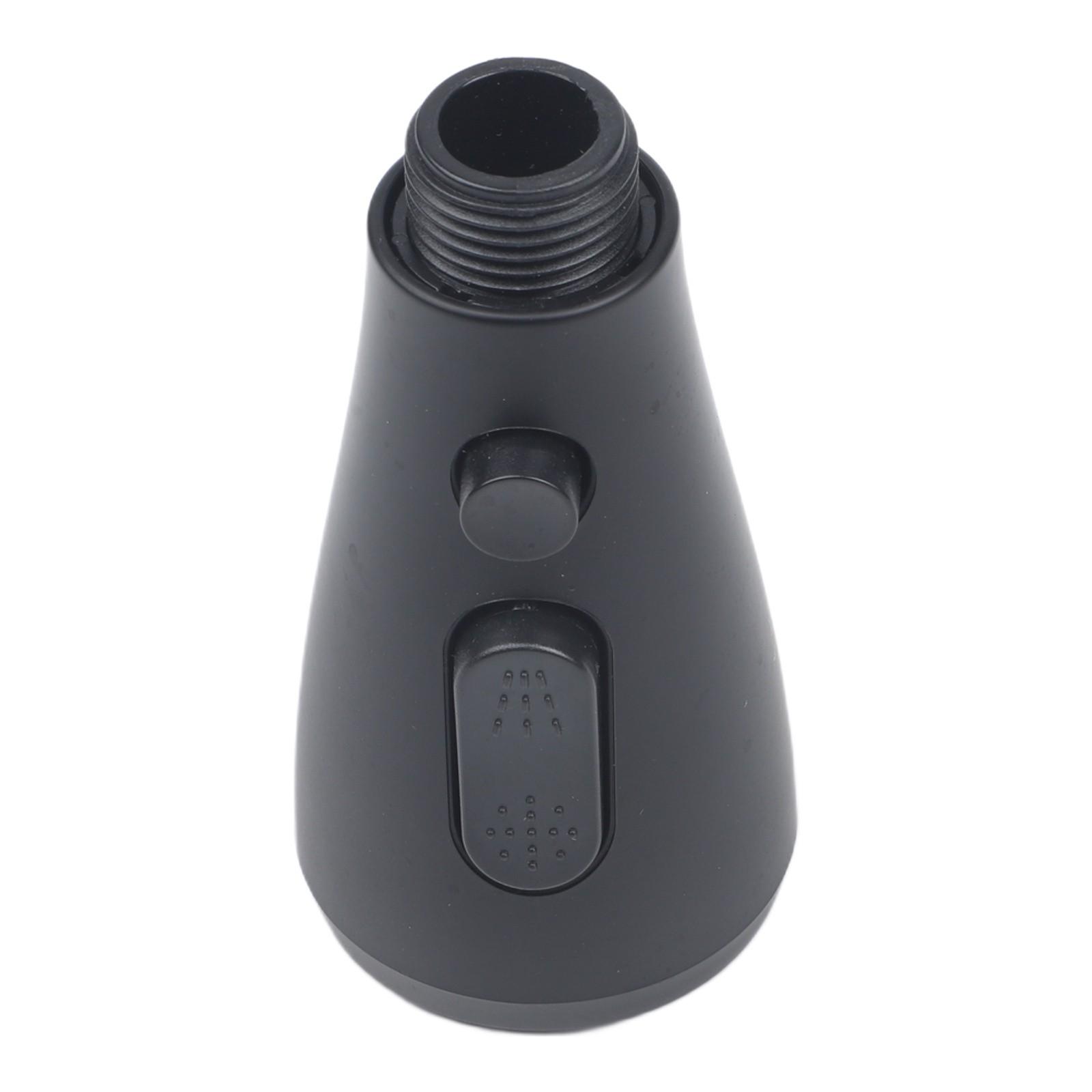 Black Shower Head Water-Saving Easily Install Kitchen