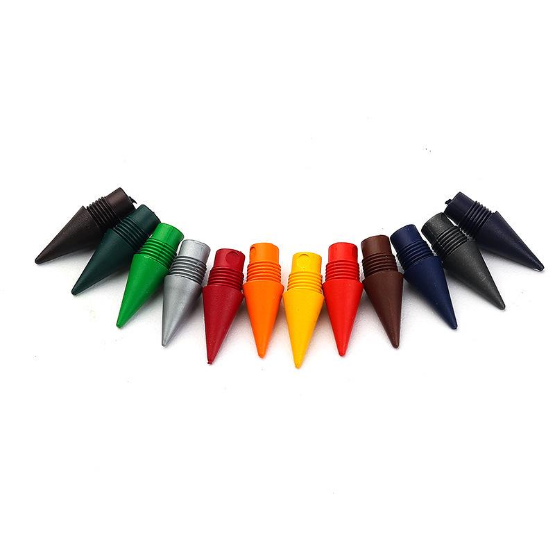 12-Farben Ausradierbare Buntstifte für Kinder - Kein Anspitzer erforderlich, Ewig Farbige Minen für Schülerzeichnungen