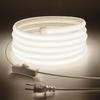 110V 220V Super Bright COB LED Strip with Switch FOB Tape Ribbon EU US Plug 35M 30M 20M 15M 10M 5M Neon Lights For Kitchen Room