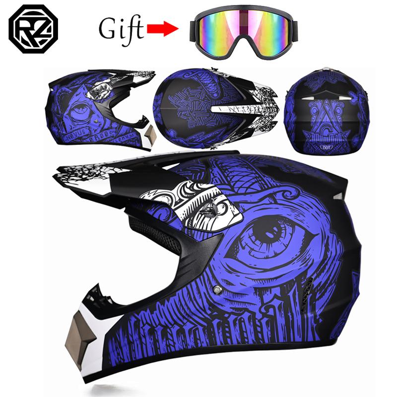 Children And Adolescents Professional Full Coverage Motorcycle Off-Road Race Helmet Bike Am Dh Helmet Capacity Motocross Casso