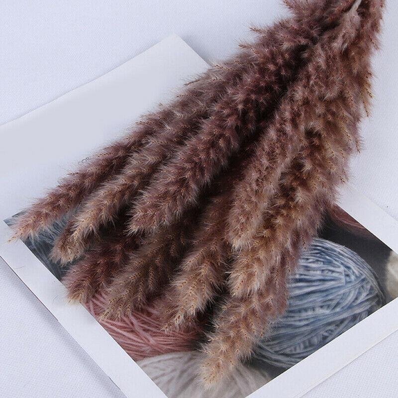 

WCIC Новый 15 шт. искусственные натуральные сушеные пампасные травы букет цветов/букет свадебный декор украшение дома