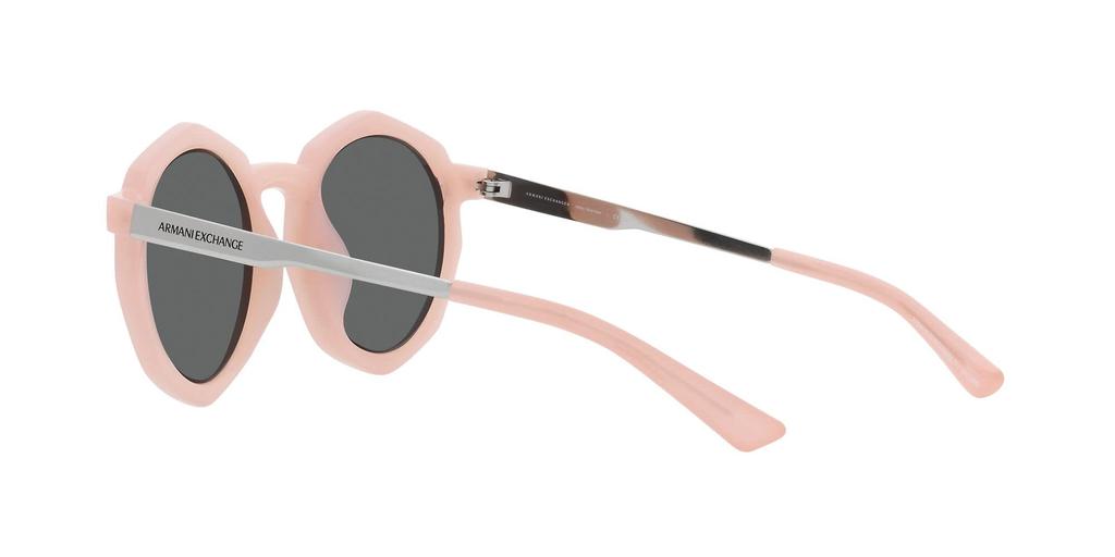 Sunglasses AX4132SU SHINY OPALINE PINK GREY Lens 51 [Armani Exchange] Frame/DARK