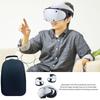 Tragbare Hartschalen-Tasche für PS VR2 Headset Aufbewahrungstasche Schutzhüllen Halter für die Aufbewahrung zu Hause Handtasche Innenhalter Tablett