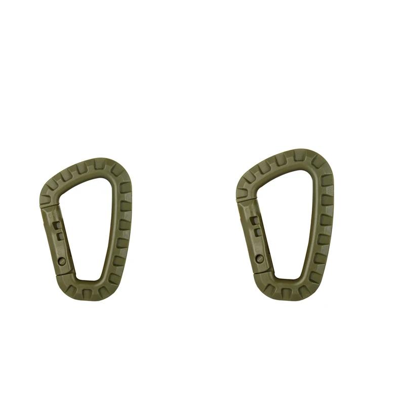 Outdoor Mountaineering Tactics Hanging Buckle Plastic Mountaineering Buckle Nylon Mountaineering Bag Hanging Key D Buckle