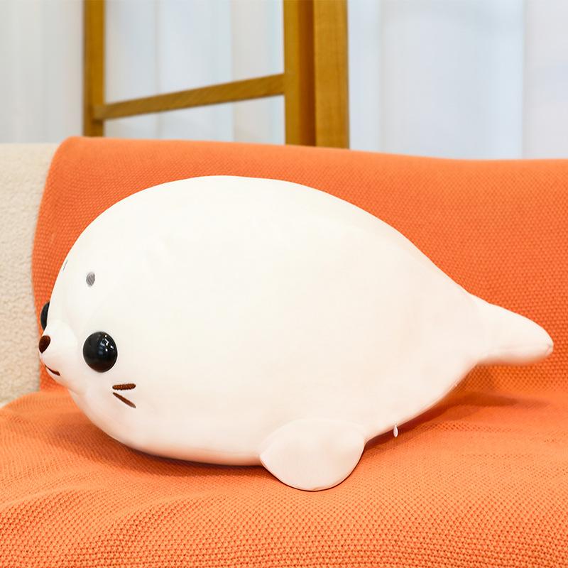 Simulated seal plush toy throw pillow marine animal sea lion doll children's doll grab machine doll