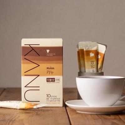 Dongsuh Maxim Kanu Double Shot Latte (Každá tyčinka 13,5 g)