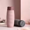User Friendly Silicone Folding Cup Drinking Bottle Perfect for Outdoor Activity Enthusiasts Leakproof and Easy Cleaning