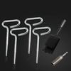 Quick Setup Ice Anchor Drill Adapter Anti-Rust Heavy Duty Power Drill Chuck Durable Ice Fishing Tent Stakes