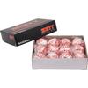 ZETT Baseball Safety Ball (Elementary School Low Grade Use, 12-Pack) BB1400D White