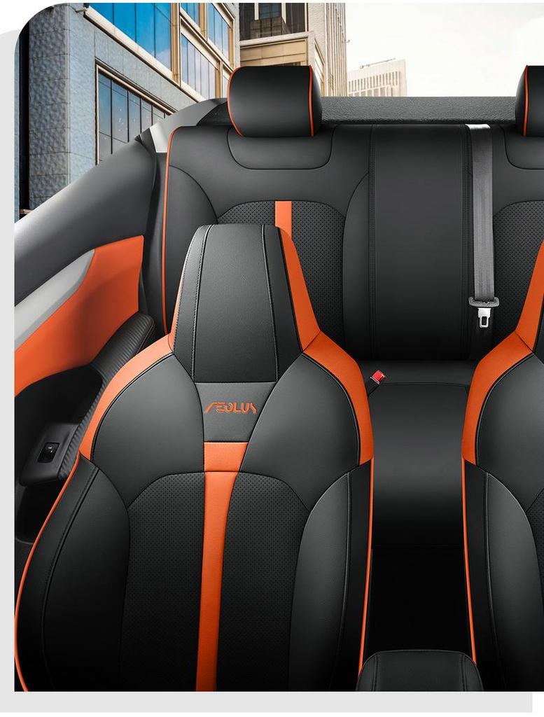Four Seasons Leather Car Seat Cover for Dongfeng Yixuan - Fully Enclosed, New, Fits Five Seats