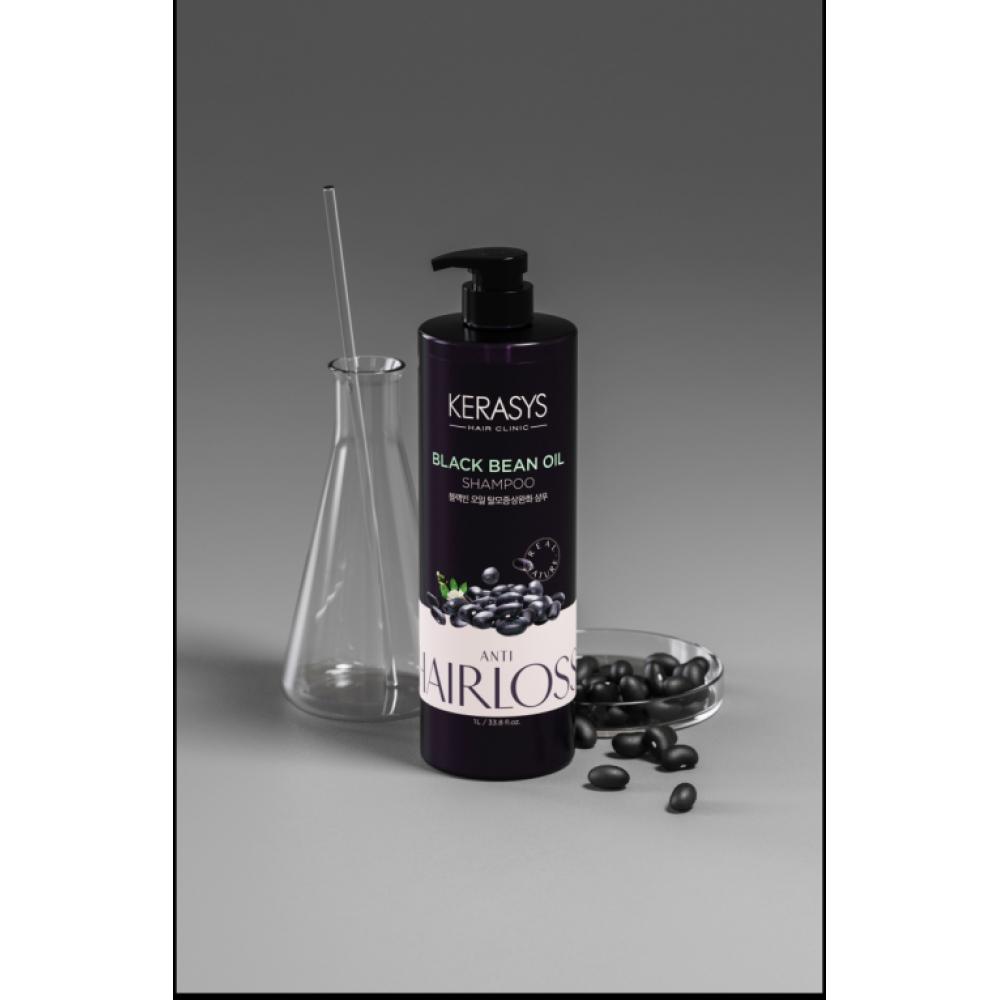 Kerasys Шампунь с маслом черных бобов Kerasys 1л NONE