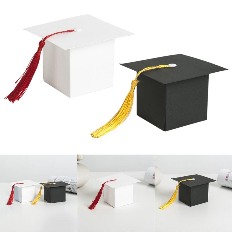 Graduation Gift Boxes Grad Caps Candy Boxes Graduation Gift Candy Chocolate Boxes Graduation Party Supply Decorations