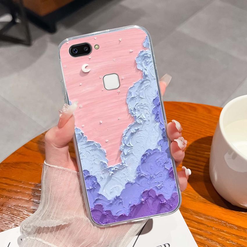 For Vivo X20 Plus X30 X60 X70 X80 Pro X50 Lite Phone Case Cute Panda Pattern Transparent Silicone Dustproof Protective Soft Back Cover For Vivo Casing