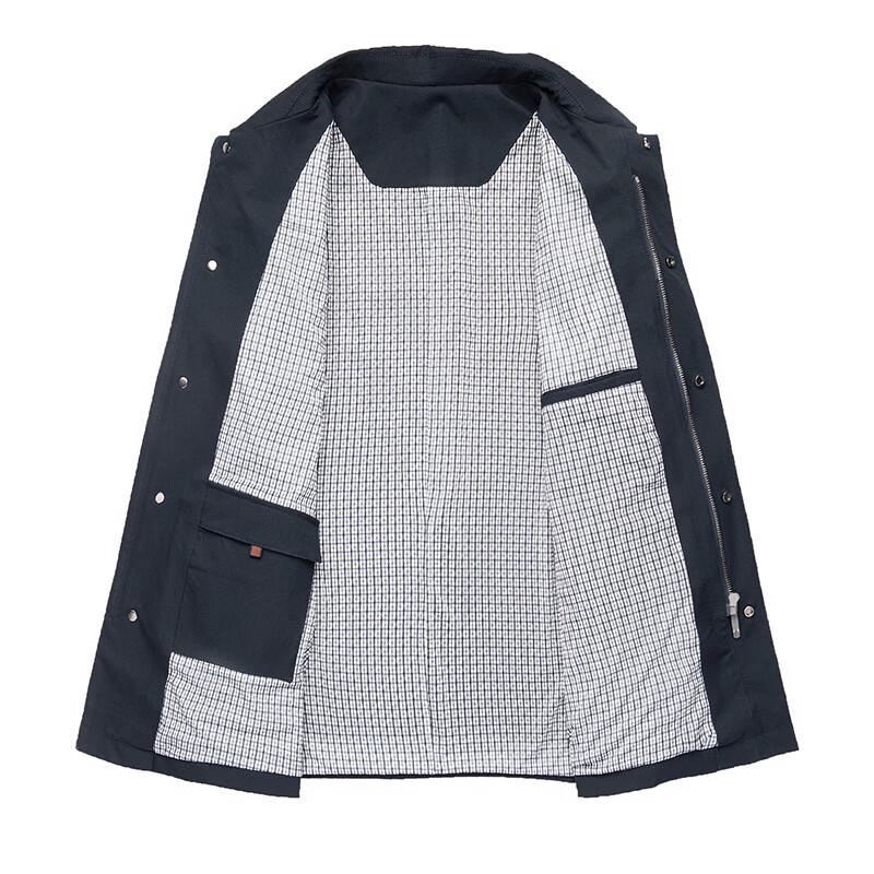 ROMON Men's Business Casual Lapel Jacket