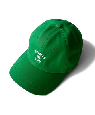 TENNIS BOY CLUB Basic Logo Ball Cap Green