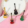 Cartoon Guitar Brooch Funny Guitar Enamel Pins Musical Instrument Guitar Lapel Badge  Gifts