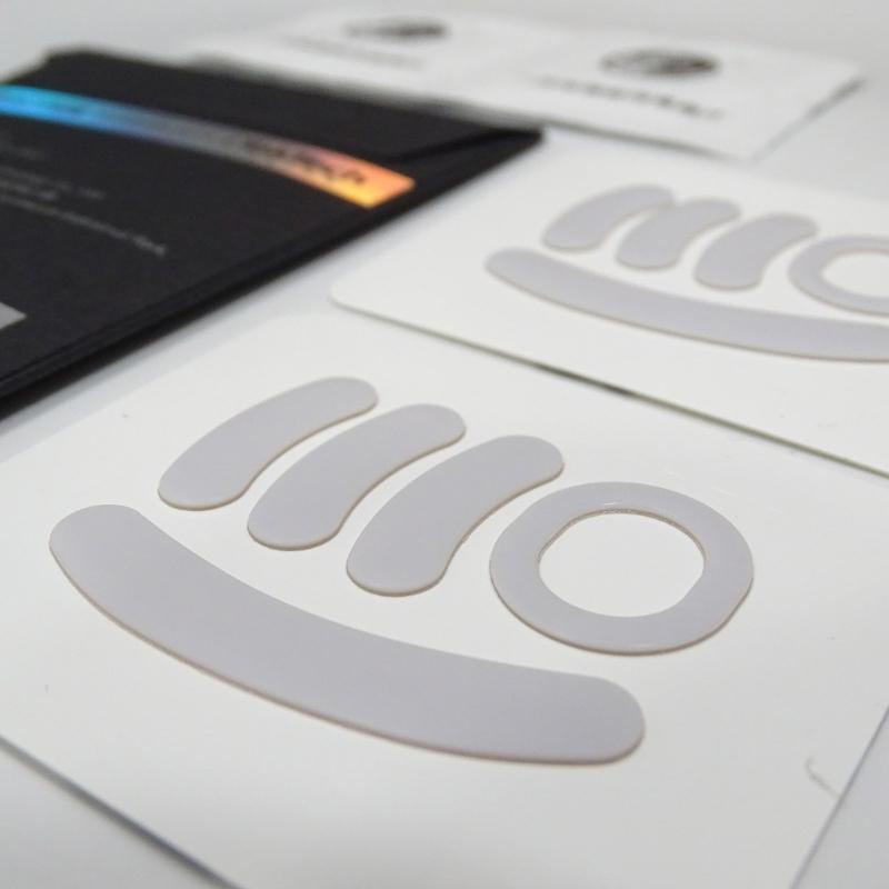 2 Sets Curved Edge Mouse Feet Mouse Glide Skates For - G Pro Wireless Mouse Pads Smooth White