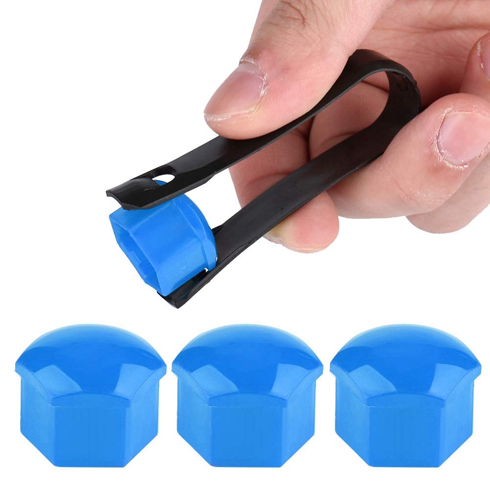 Car Wheel Nut Rim Covers 20pcs 17mm Nuts Car Wheel Nut Cap Auto Hub