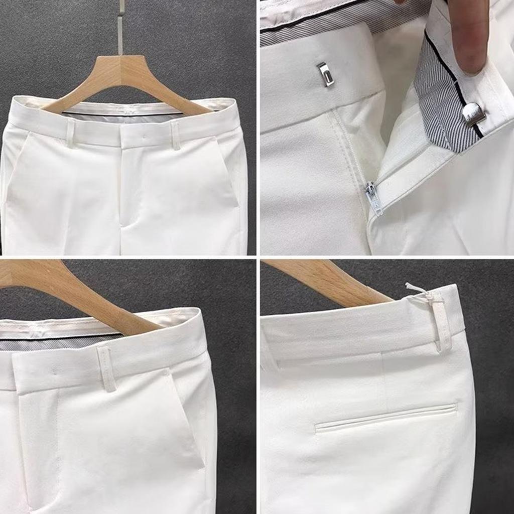 Herren Einfache Golfshorts Outdoor Sportshorts für Sport Freizeitkleidung Leichtes atmungsaktives Gewebe Kein Gürtel enthalten