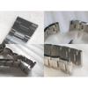 Used [New] Stainless Steel Watch Band for Rolex, Glide-lock Clasp, Silver Compatible (with scratches)