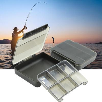 Tackle Box Multi Compartment Fishing Tackle Storage Box Transparent Lid Case Fishing Baits Hook Storage Container Case