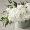 Simulation Flower Silk Flower Garland Peonies Rose Mix Artificial Floral Backdrop  Hall Decoration