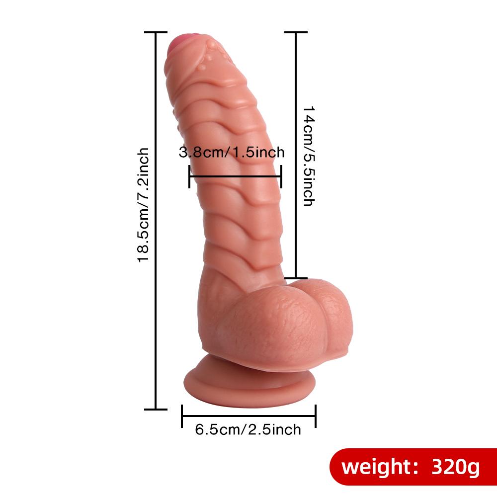 Realistické dildo Přísavka Sex Toys For Women Penis Obrovský silikonový Dick Žena Masturbace Soft Cock