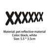 Praktisk bil Truck Sticker X Shape Pattern PET Vattentät