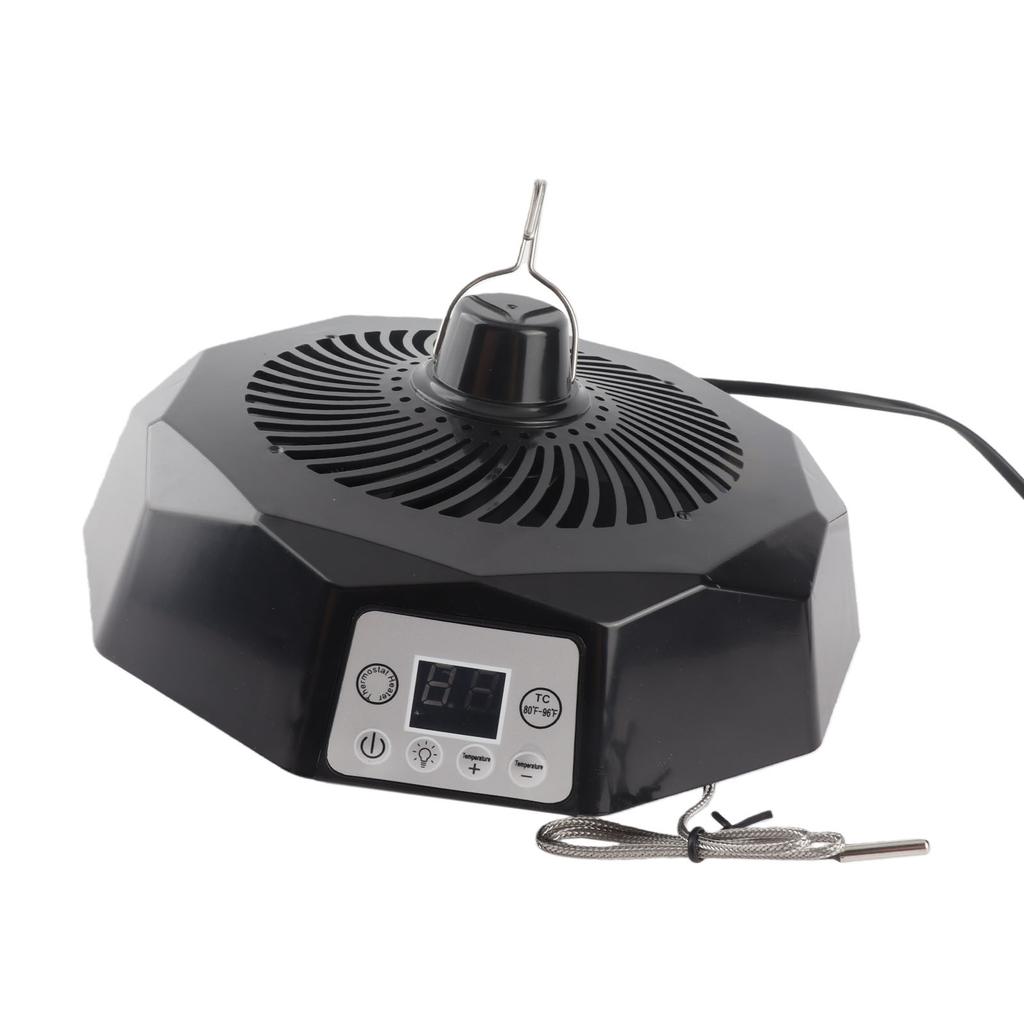 Calentador de Gallinero Inteligente Temperatura Ajustable Portátil Lámpara Calefactora para Casa de Gallinas Hogar Granja Enchufe US 110 120V