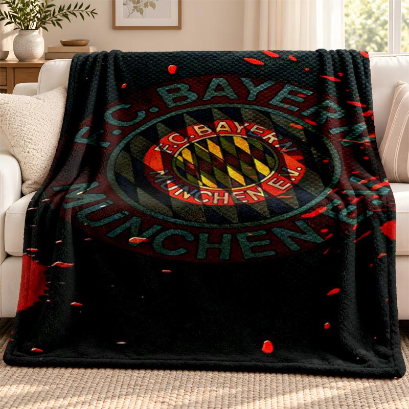 Bayern Decke Flanelldecke Weiche Gemütliche Plüschdecke für Sofa Bett Leichte Heimdekoration Outdoor Camping