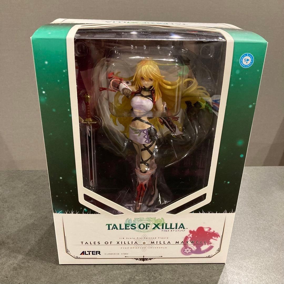 ALTER Tales Xillia Milla Maxwell 1/8 Scale Figure PVC Authentic box USED