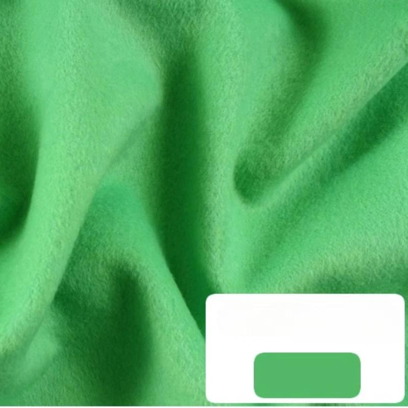 2025 Autumn and Winter New All-Australian Wool Single-sided Cashmere Fabric High-end Custom Short Wool Coat Wool Fabric
