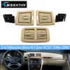 Grille de ventilation d'air conditionné centrale arrière gauche droite pour Mercedes Benz W251 R300 R320 R350 R400 R500 2006-2009
