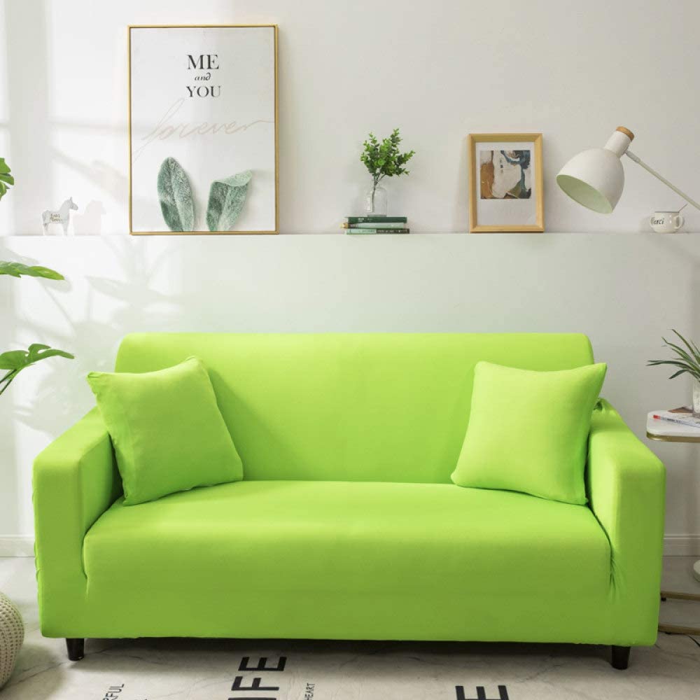 Warm 1-4 Seaters Thick Plush Recliner Sofa Covers Retro Sofa Cover Soft Solid Color Couch Slipcovers