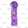 Creative Seven-Color Jellyfish Lanterns - DIY Mermaid Paper Lanterns for Kindergarten Birthday Party Decorations