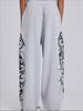 Unisex Vintage Y2K Oversized Wide Leg Joggers Women Sweatpants Streetwear Loose Casual Gym Yoga High Waist Pants