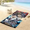 Soul Calibur Print Beach Towel, Large Soft Quick Dry Towel for Beach Camping Swimming