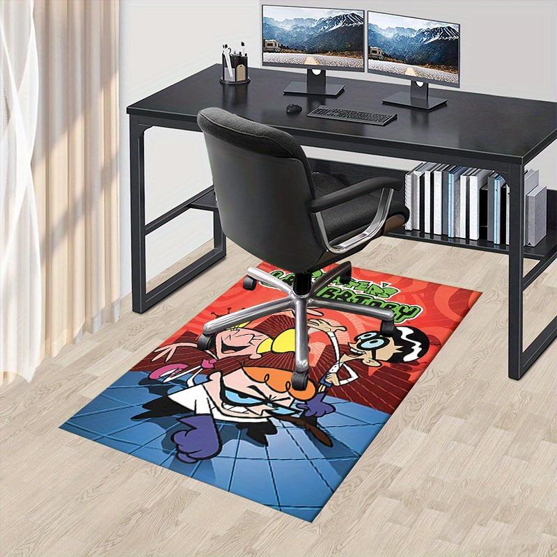 

ART Dexter s Laboratory Office Carpet Soft Polyester Entrance Carpet Washable Non-slip Machine Washable Indoor Carpet Living Room Bedroom Di 60cm by 90cm