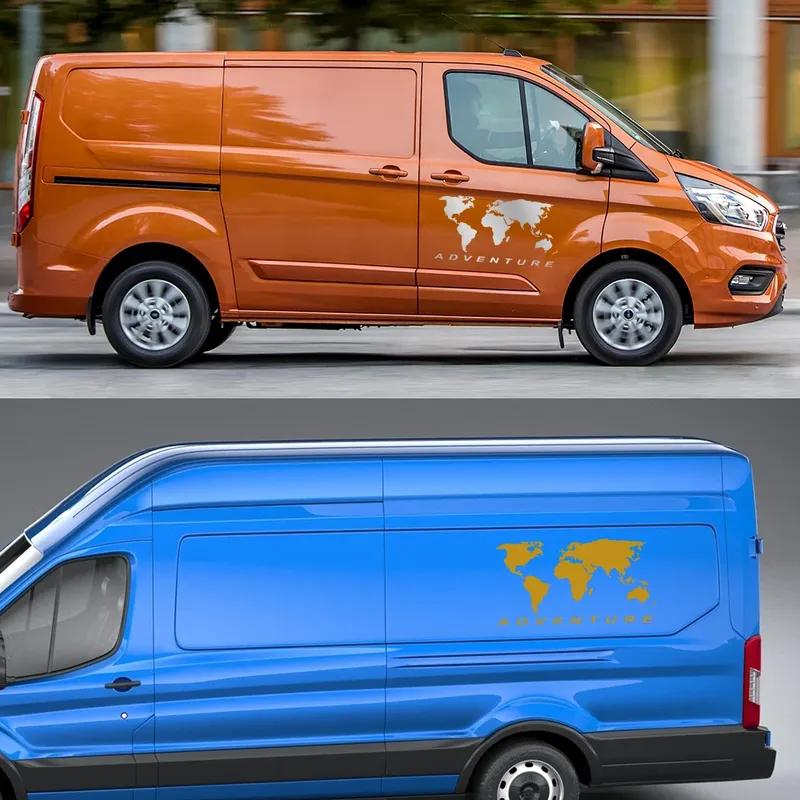 Car Side Body Sticker Graphics Adventure Edition Decor Decal For Van SUV Camper RV Motorhome Auto DIY Vinyl Decoration Cover