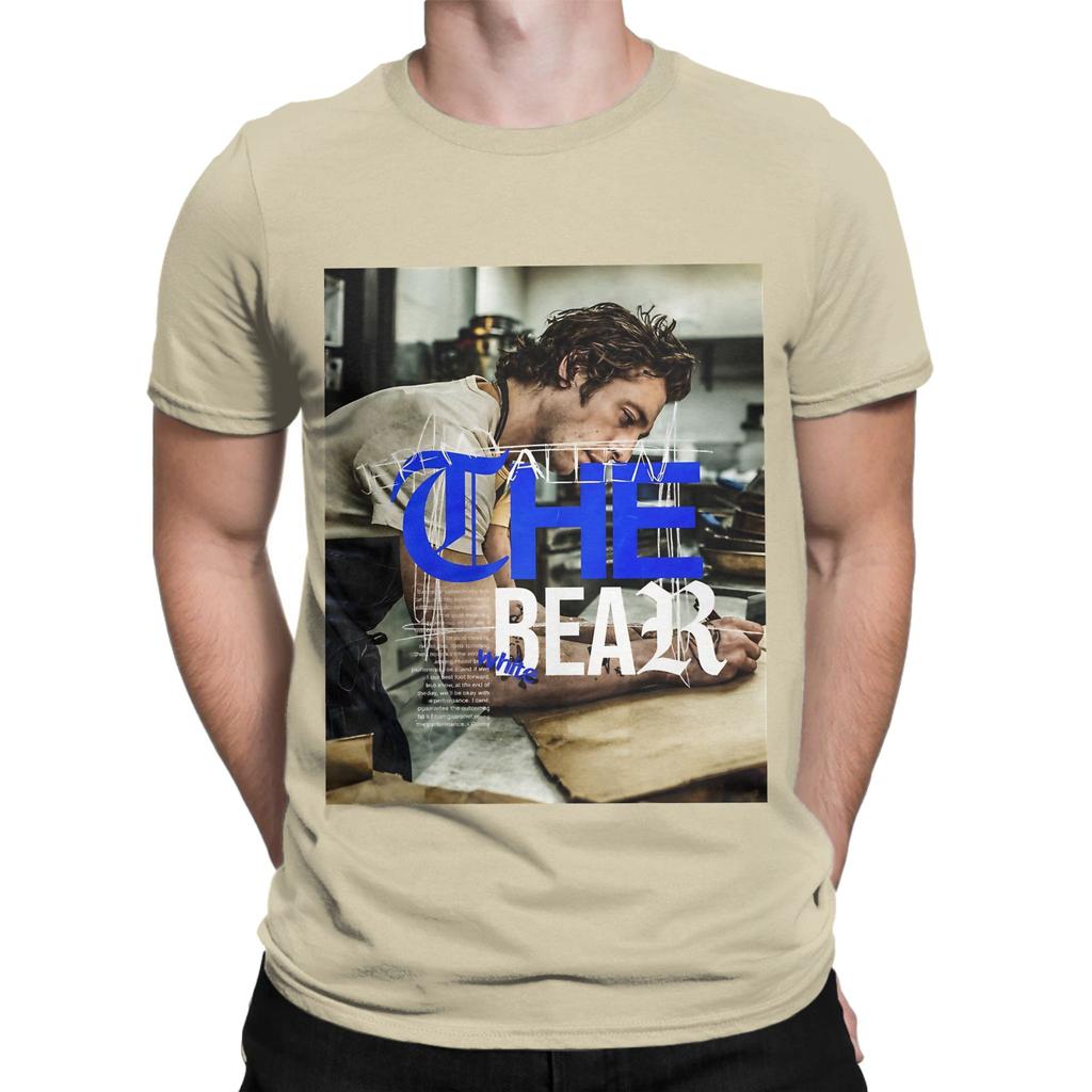 Poster of The bBear Novelty Graphic 100 Cotton TShirt The bBear Tops Tees For Unisex