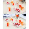 2Pcs Silicone Keychain Pendant Mold 3D Goldfish Silicone Keychain Mold Jewelry Pendant Resin Epoxy Mold Casting DIY