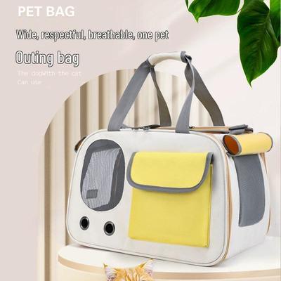 Winter Large Capacity Portable Cat Carrier Backpack for Outings and Travel