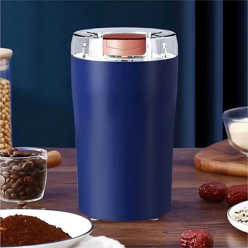 2025 Ny Liten Elektrisk Kvarn Spannmålskvarn Kaffekvarn Rostfritt Stål Nötter Bönor Sädeskvarn Örter för köket