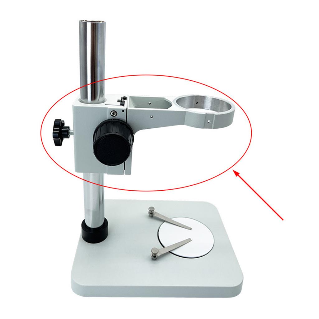 Lightweight Microscope Stand with Adjustable Knob 25cm/32cm Plastic & Metal Microscope Head Holder for Students Durable
