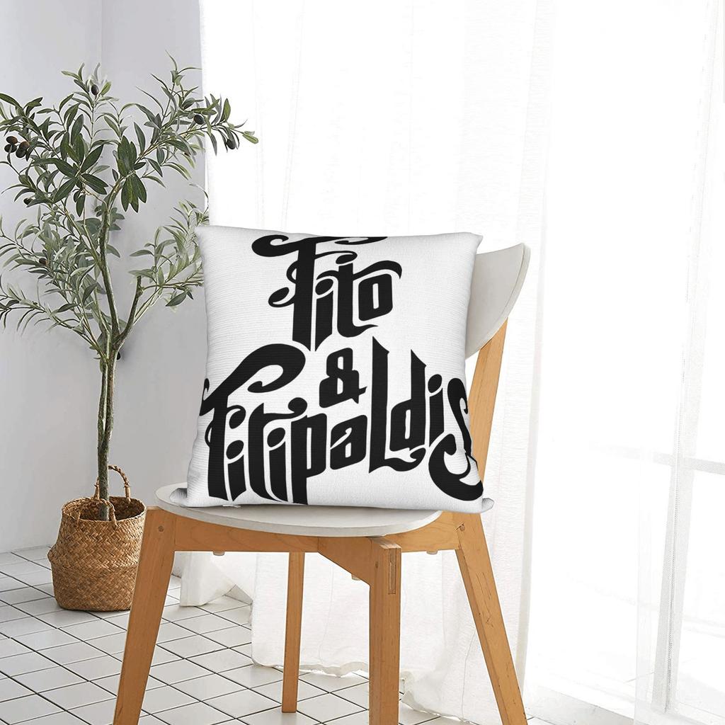 Fito Fitipaldis Band Rock Spanish Pillow Cover Comfy Cushion Cover Cute Funny Pillow Case For Sofa Bedroom Home Decor
