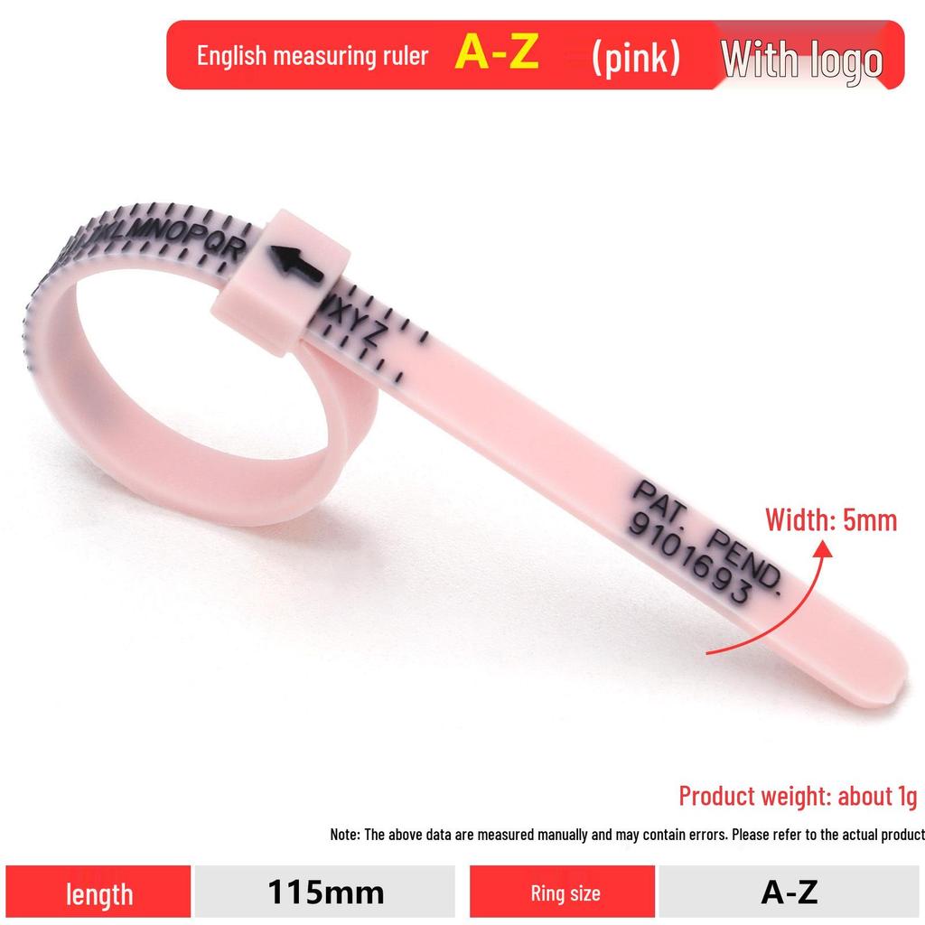 Mido Verstellbarer Fingerring-Größenmesserstreifen